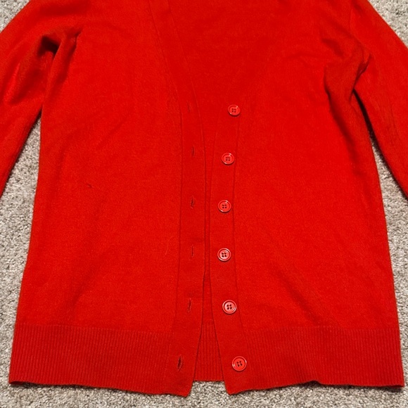 J. Crew Red Women's Cardigan - Picture 2 of 8